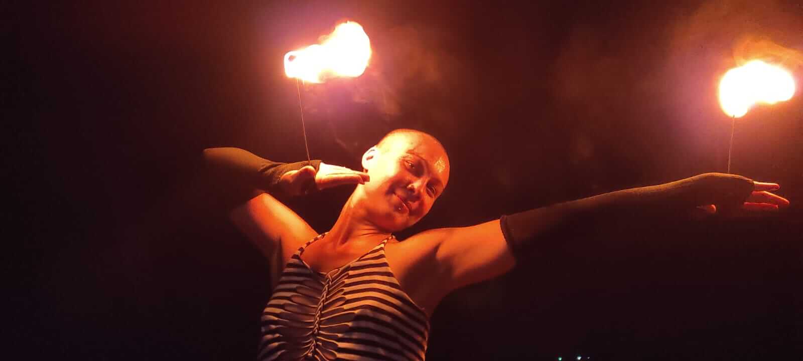 bald fire face